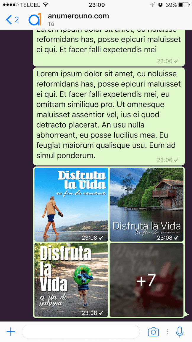 Lo nuevo de Whatsapp 2017 grupos de fotos