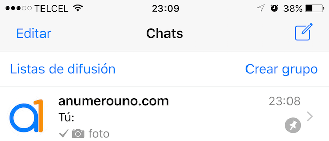 chat anclado WhatsApp 2017 anumerouno.com